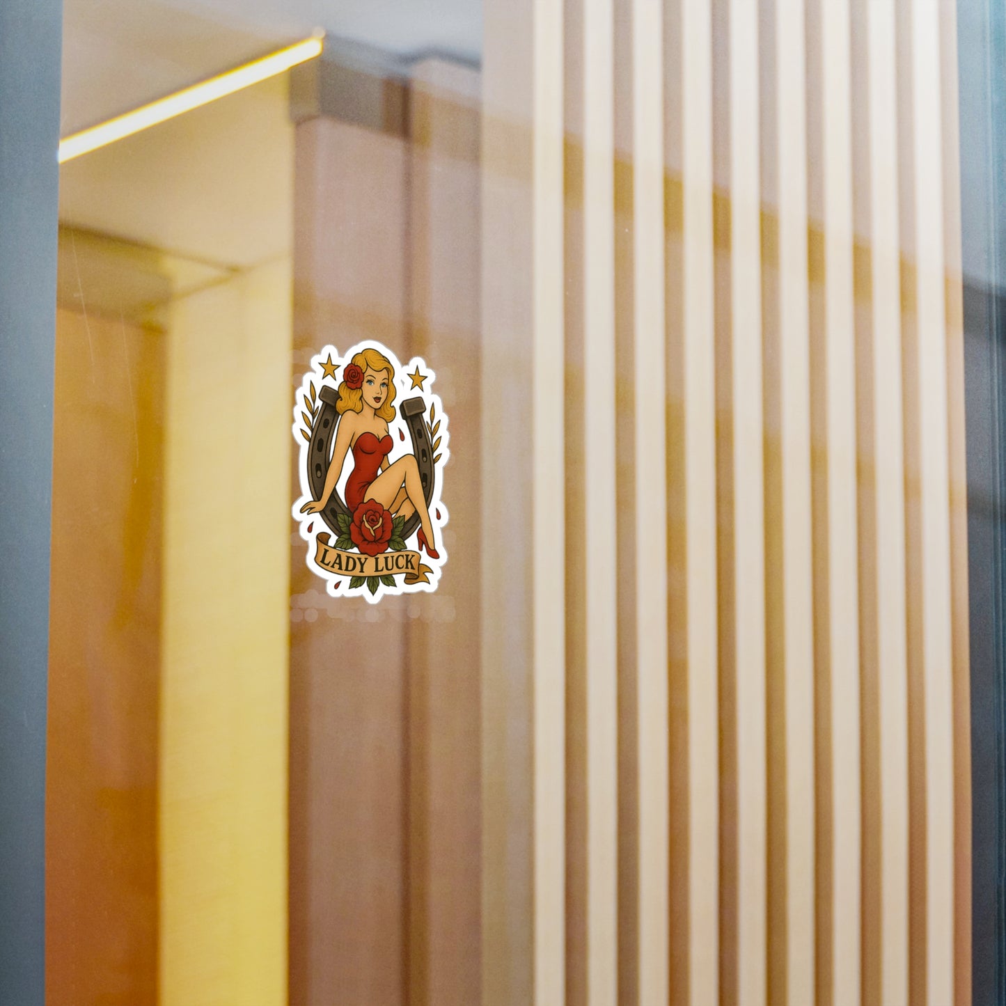 Lady Luck Sticker