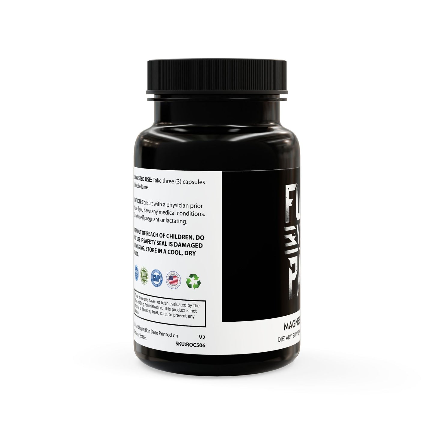 Magnesium Zinc Supplement (90 Capsules)Forge Your Path Forge Your Path™ Magnesium + Zinc – Strength & Recovery Support
