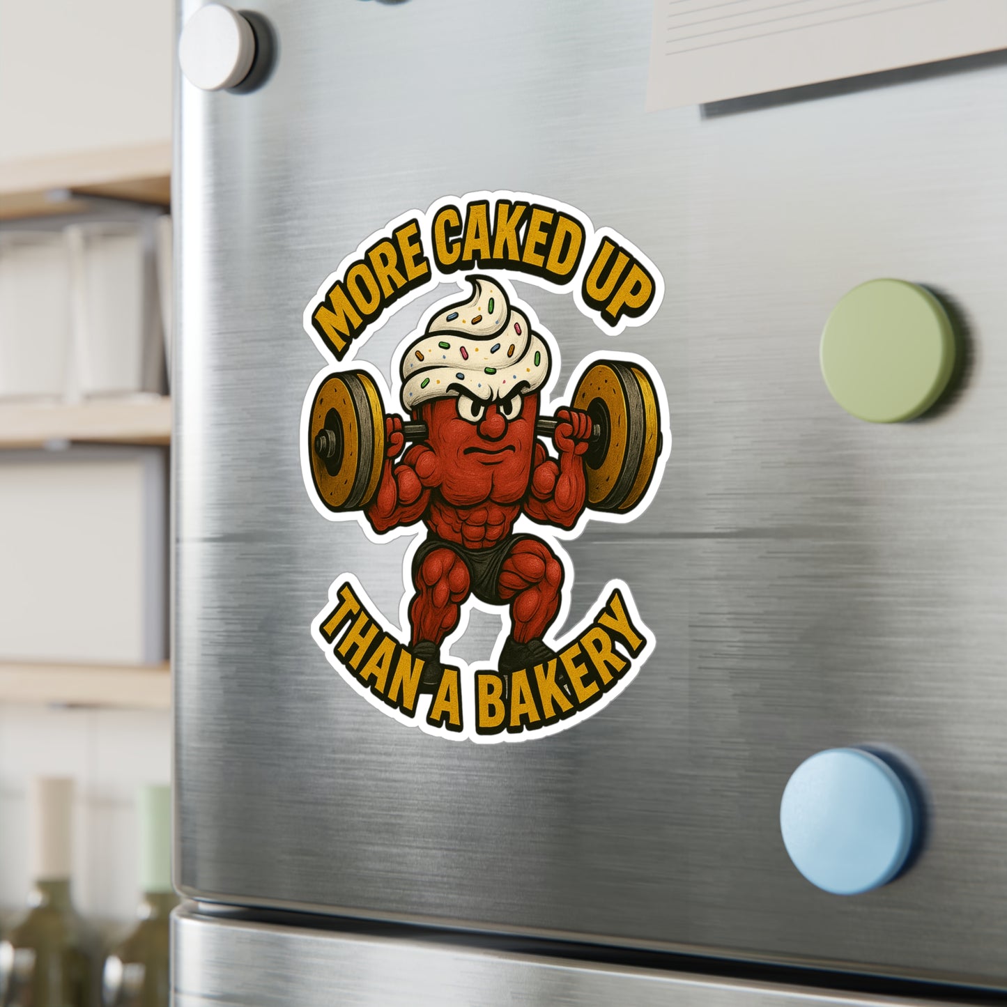 Caked Up Sticker