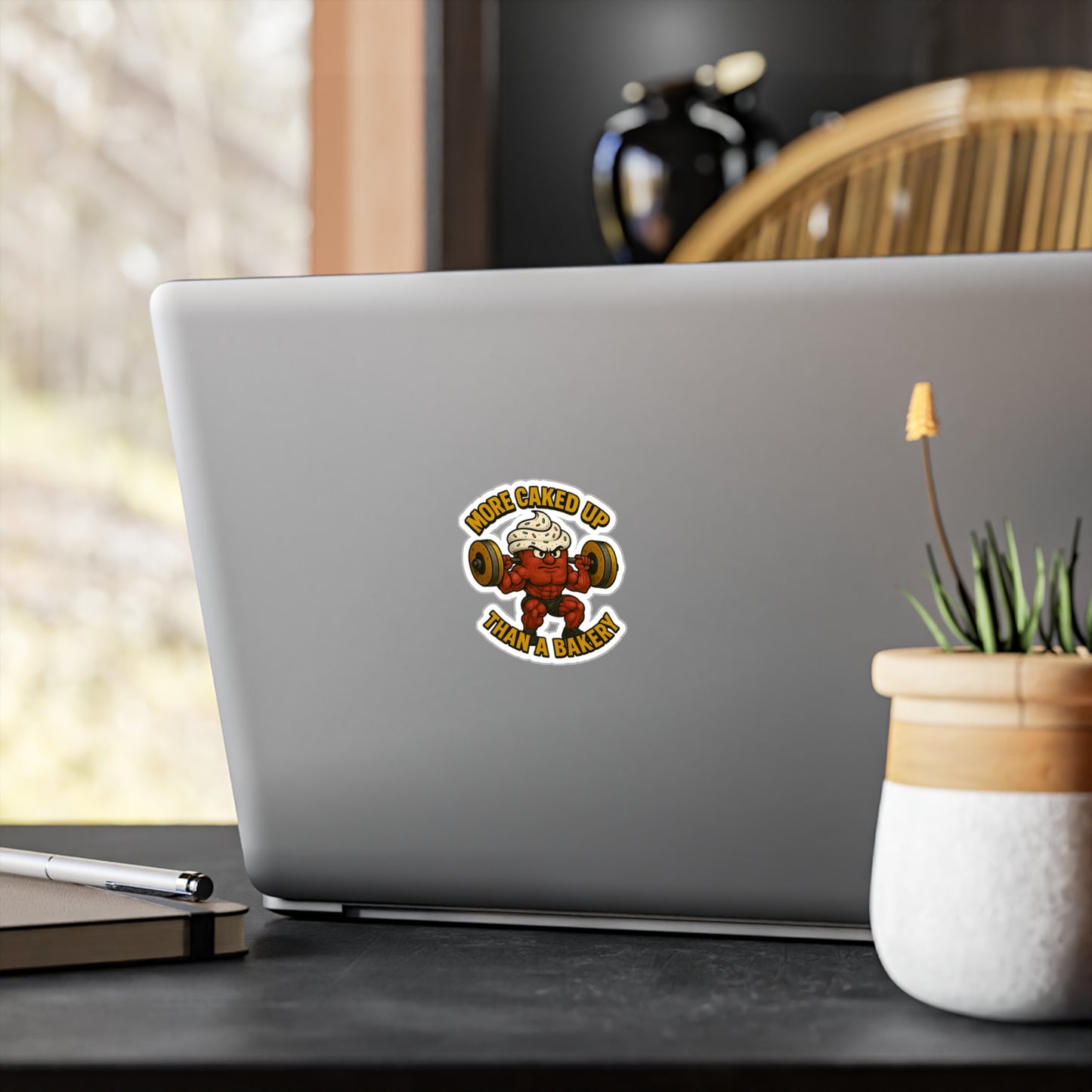 Caked Up Sticker