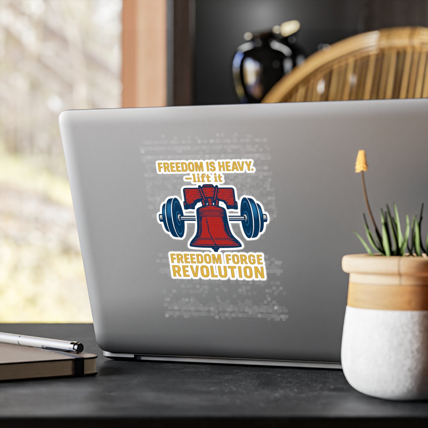 Freedom Is Heavy Sticker