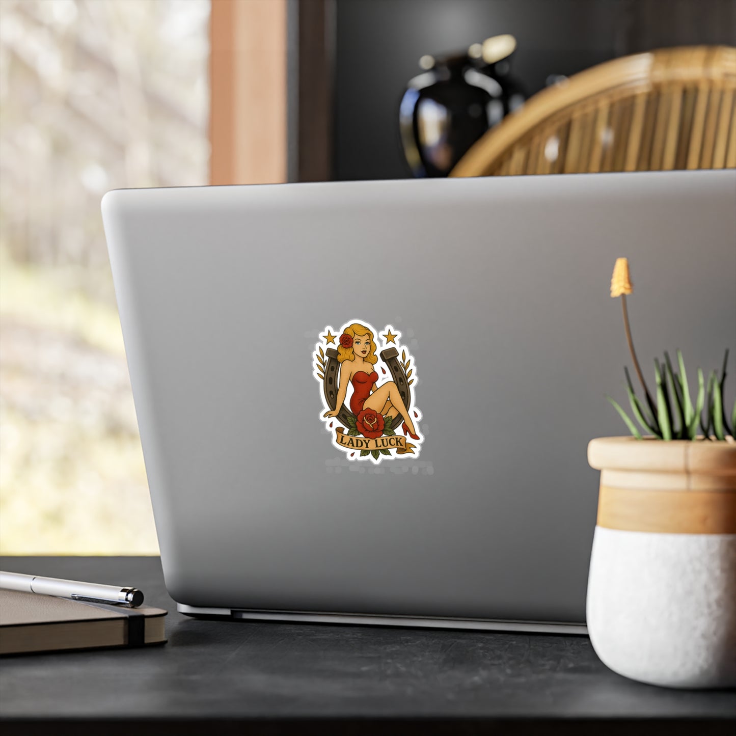 Lady Luck Sticker
