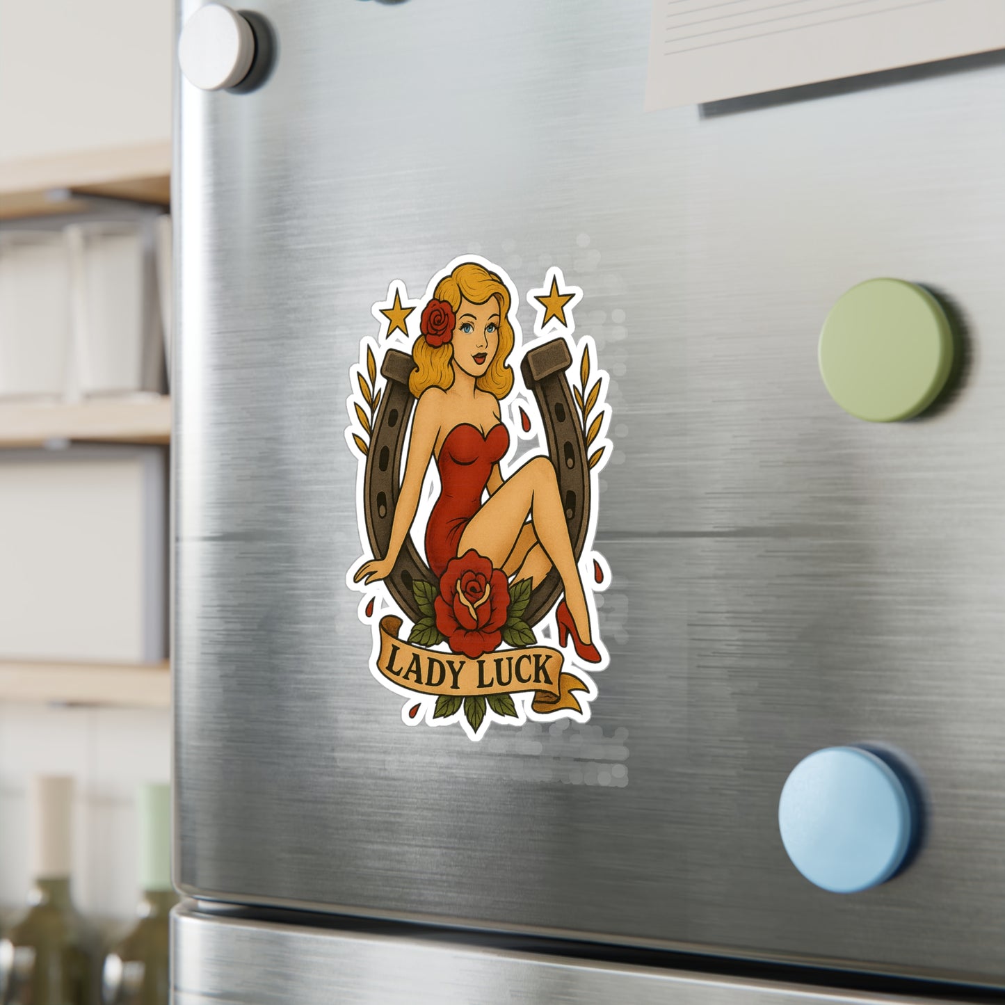 Lady Luck Sticker
