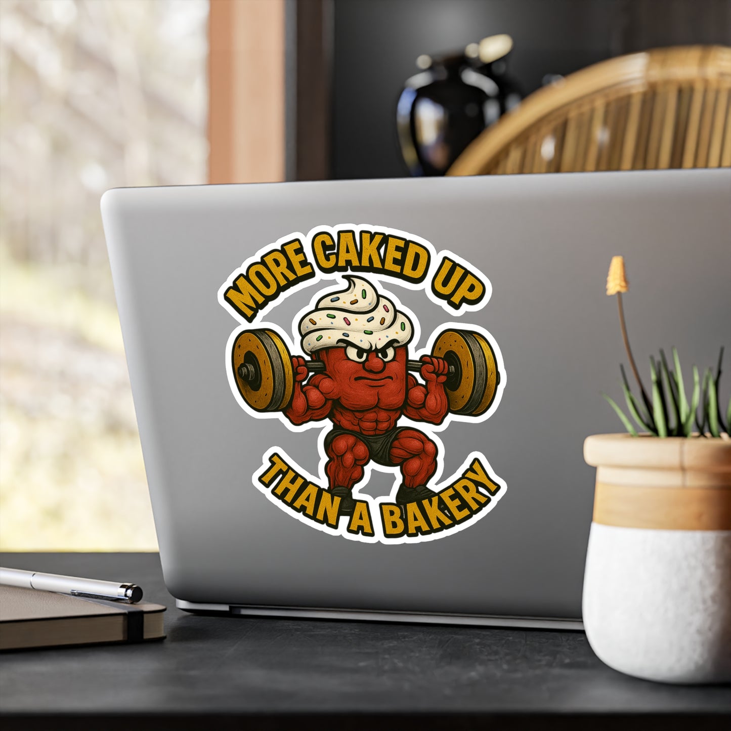 Caked Up Sticker