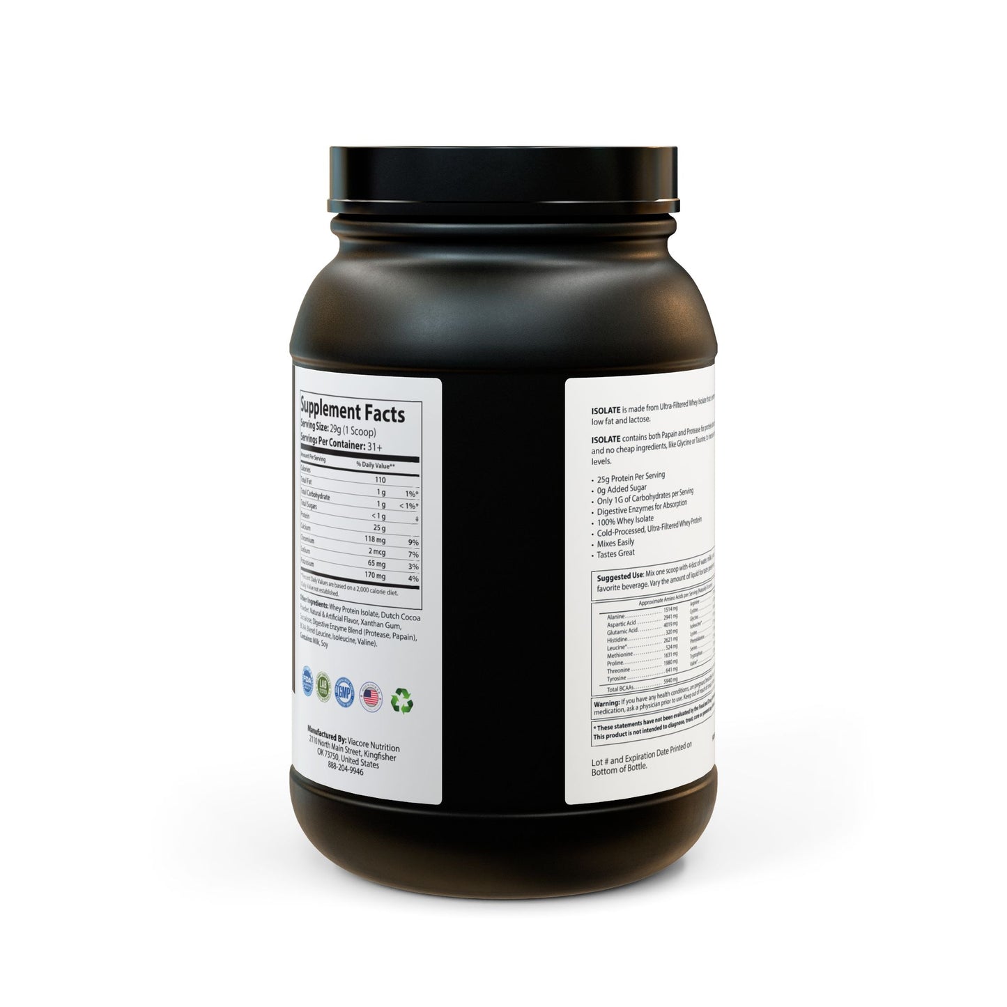 Forge Your Path™ Whey Protein Isolate – Strength, Recovery, Resilience