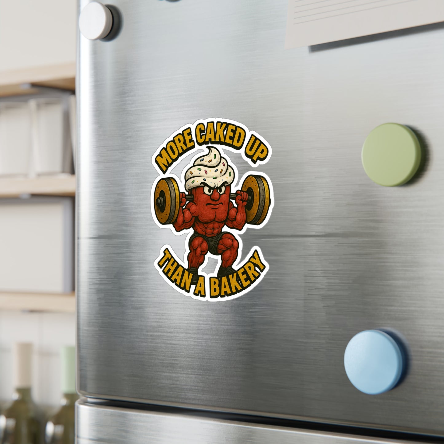 Caked Up Sticker