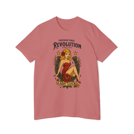 American Made Lady Luck - Unisex T-Shirt/ Freedom Forge Revolution