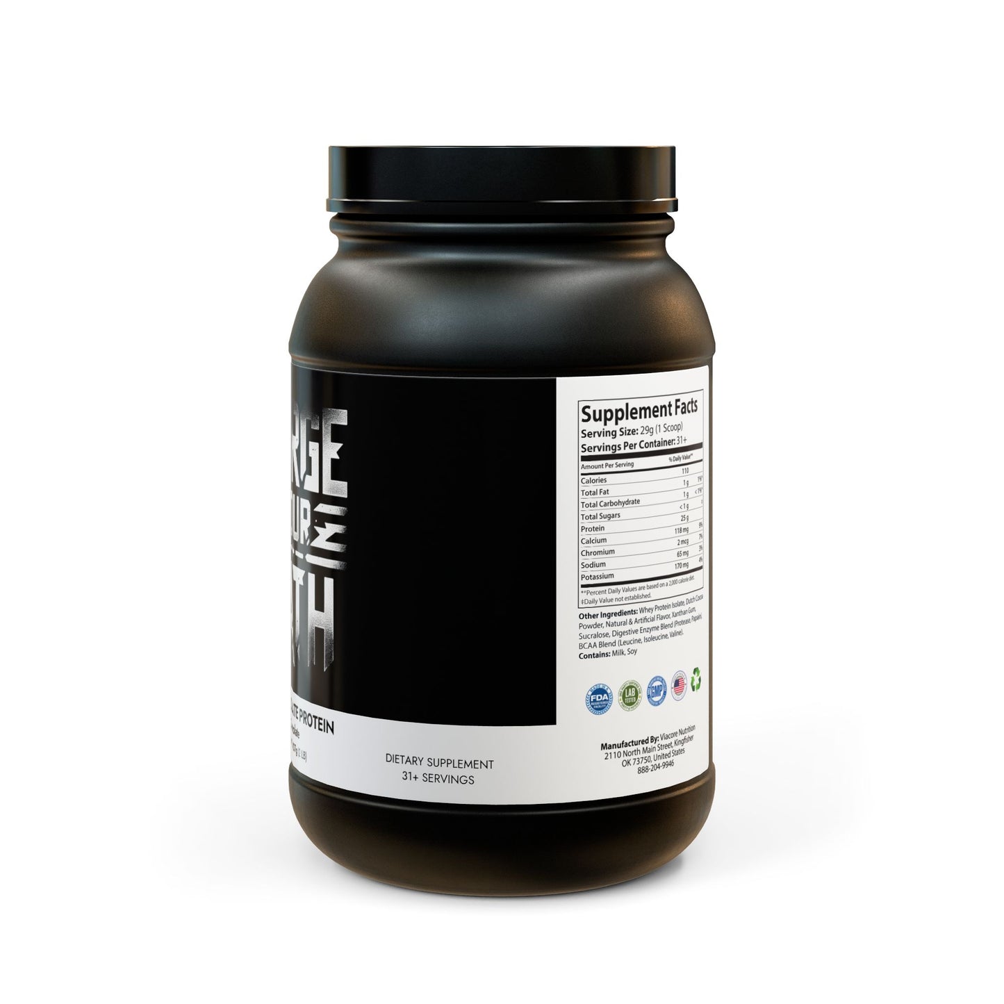 Forge Your Path™ Whey Protein Isolate – Strength, Recovery, Resilience