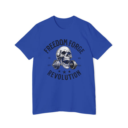 American Made Skull And Cross Plates - Unisex T-Shirt/ Freedom Forge Revolution