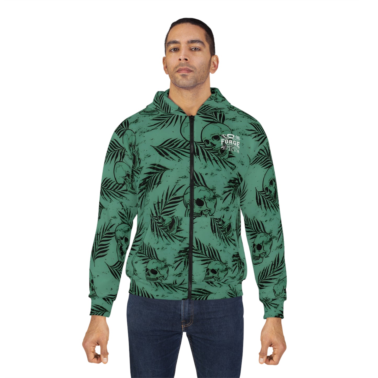 Unisex Zip Hoodie - Freedom Forge Revolution