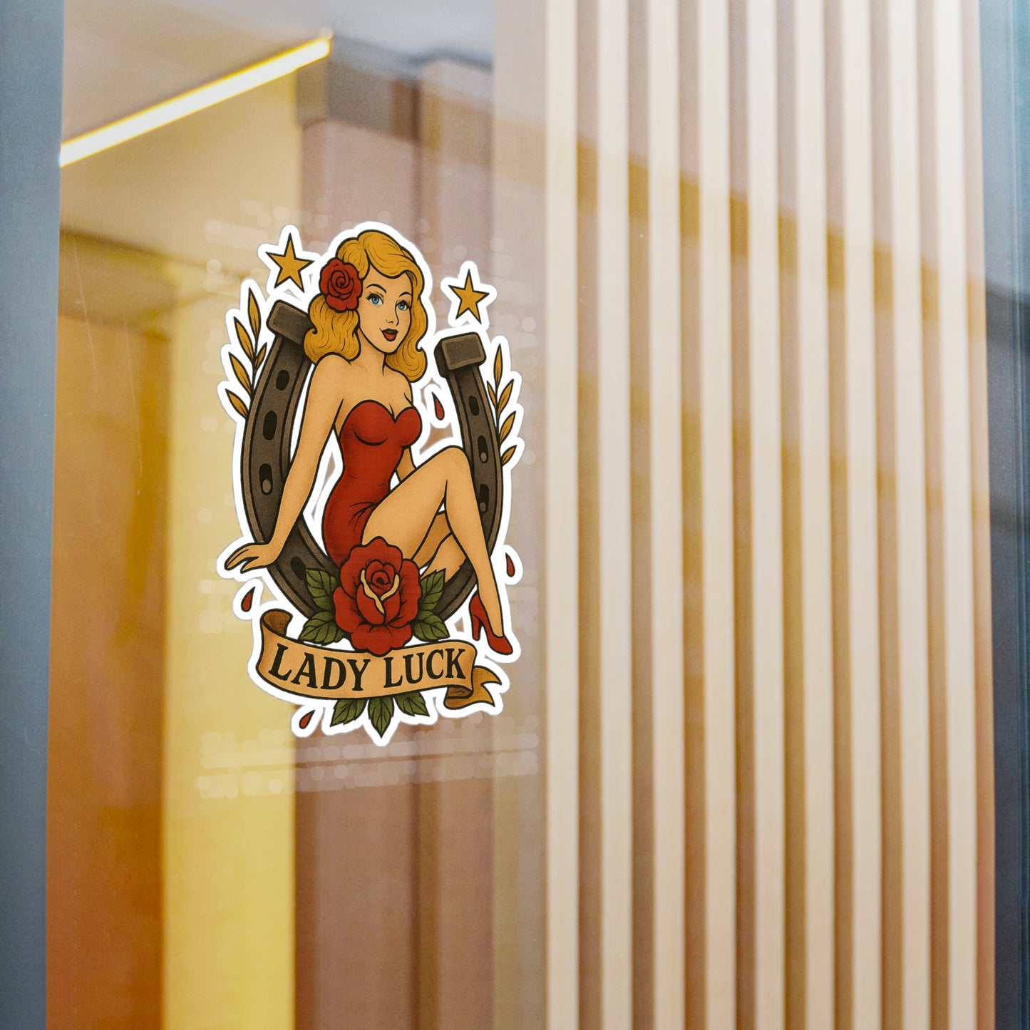 Lady Luck Sticker