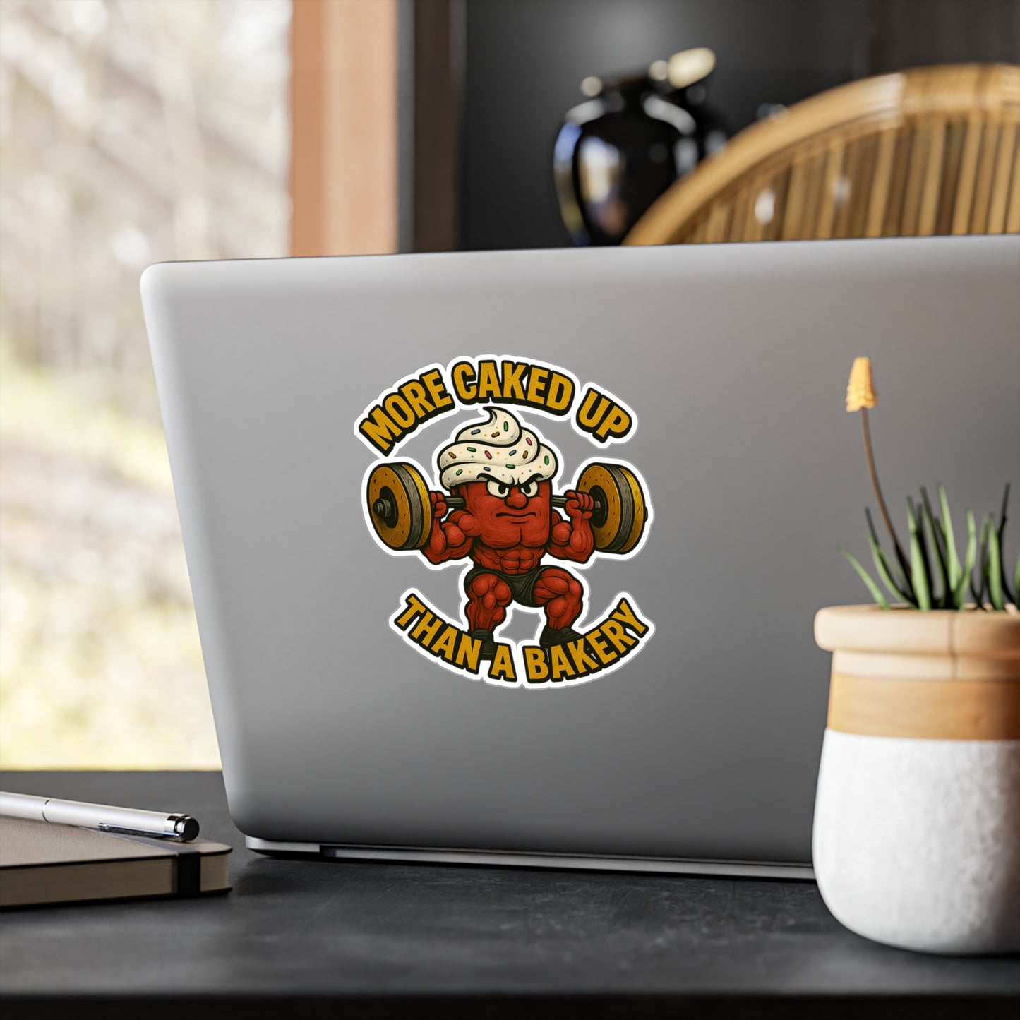 Caked Up Sticker