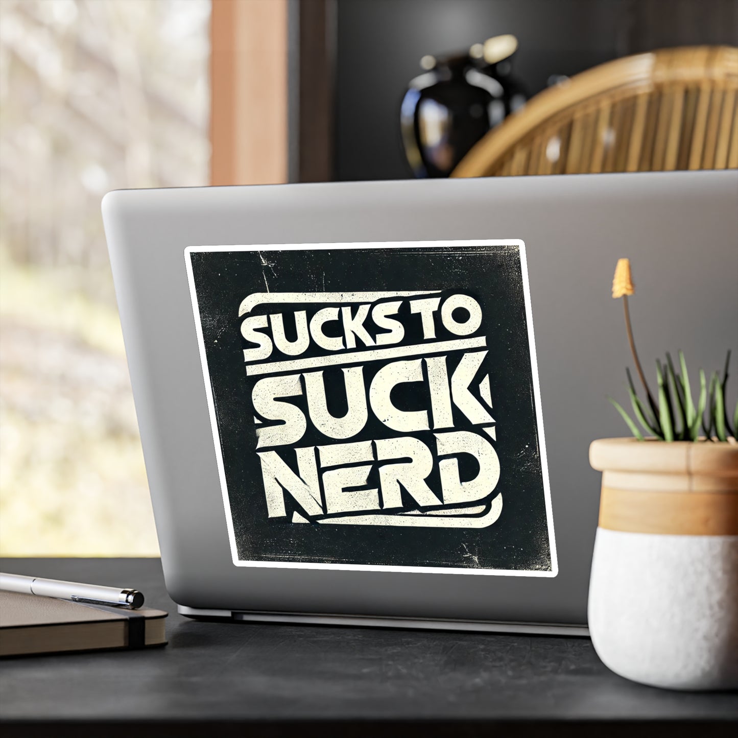 American Made Sucks To Suck Nerd Sticker - Swag/ Freedom Forge Revolution