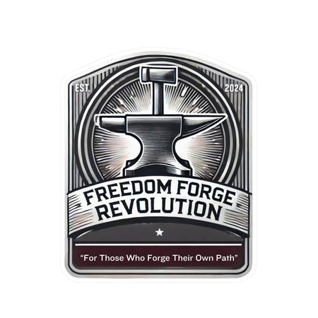 American Made Hammer and Anvil Sticker - Swag/ Freedom Forge Revolution