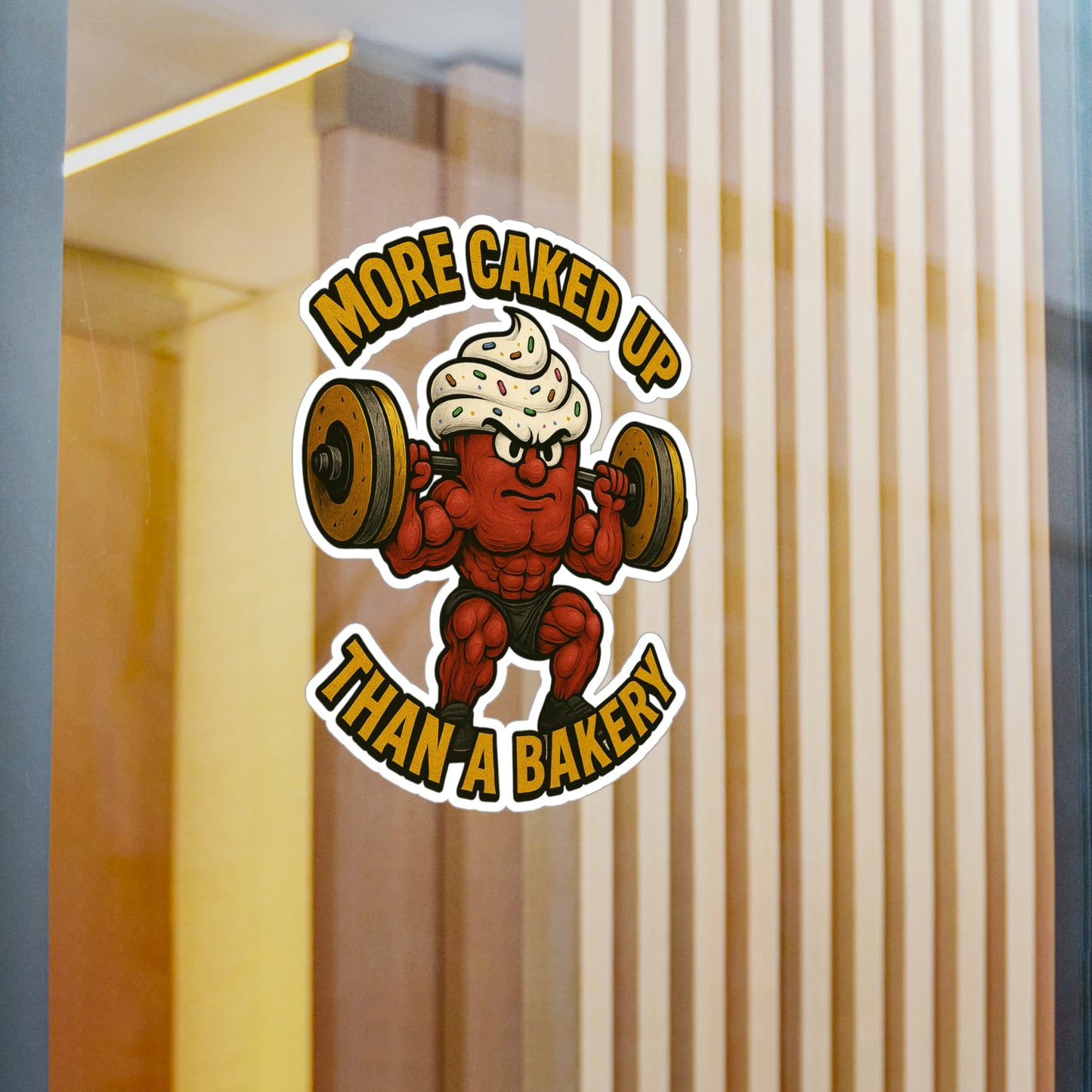 Caked Up Sticker