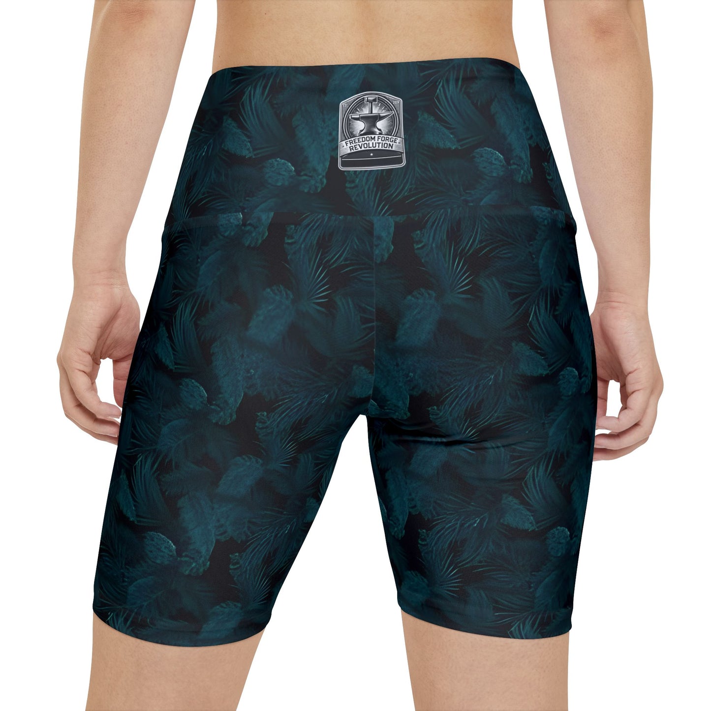 Empowerment Women's Workout Shorts - Freedom Forge Revolution
