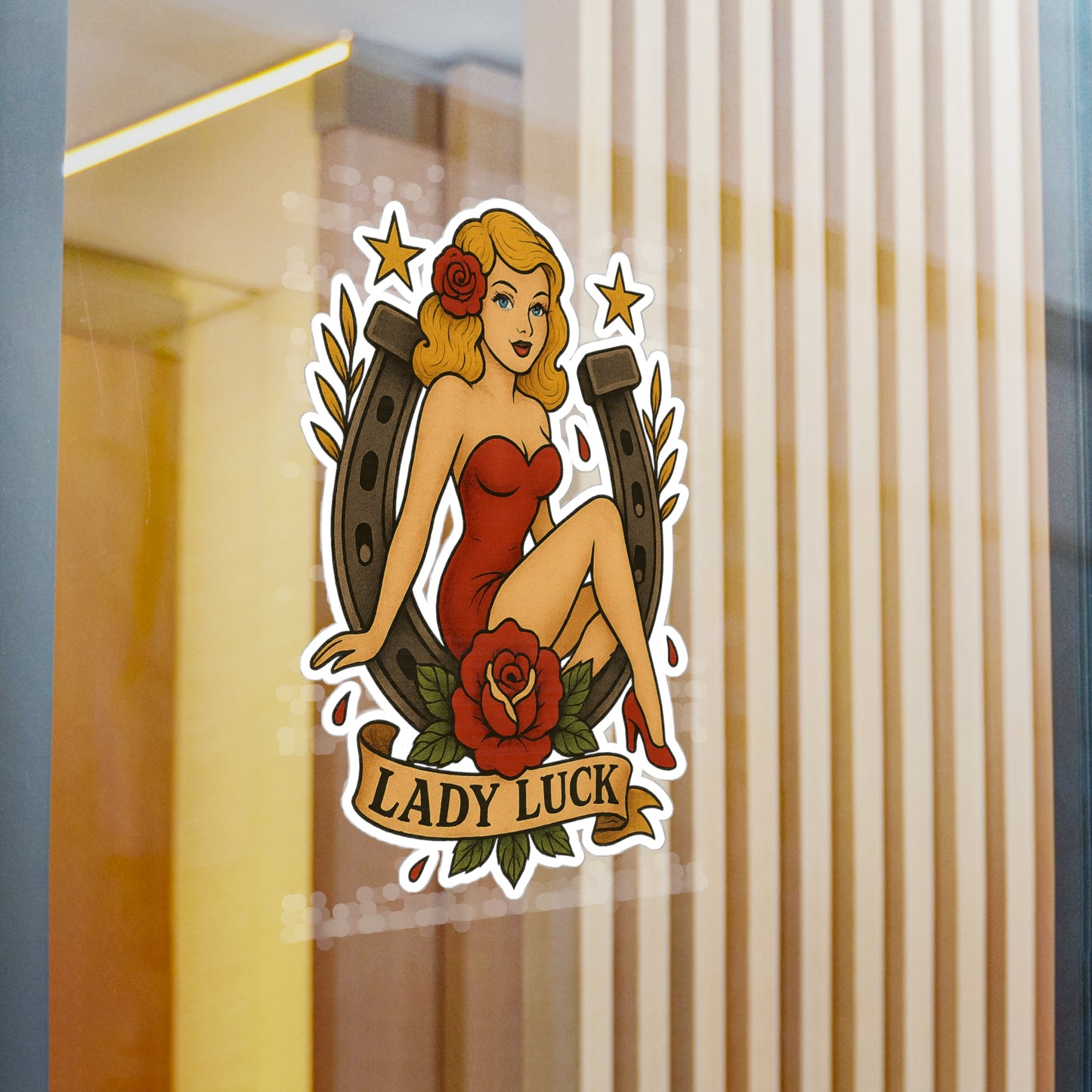 Lady Luck Sticker