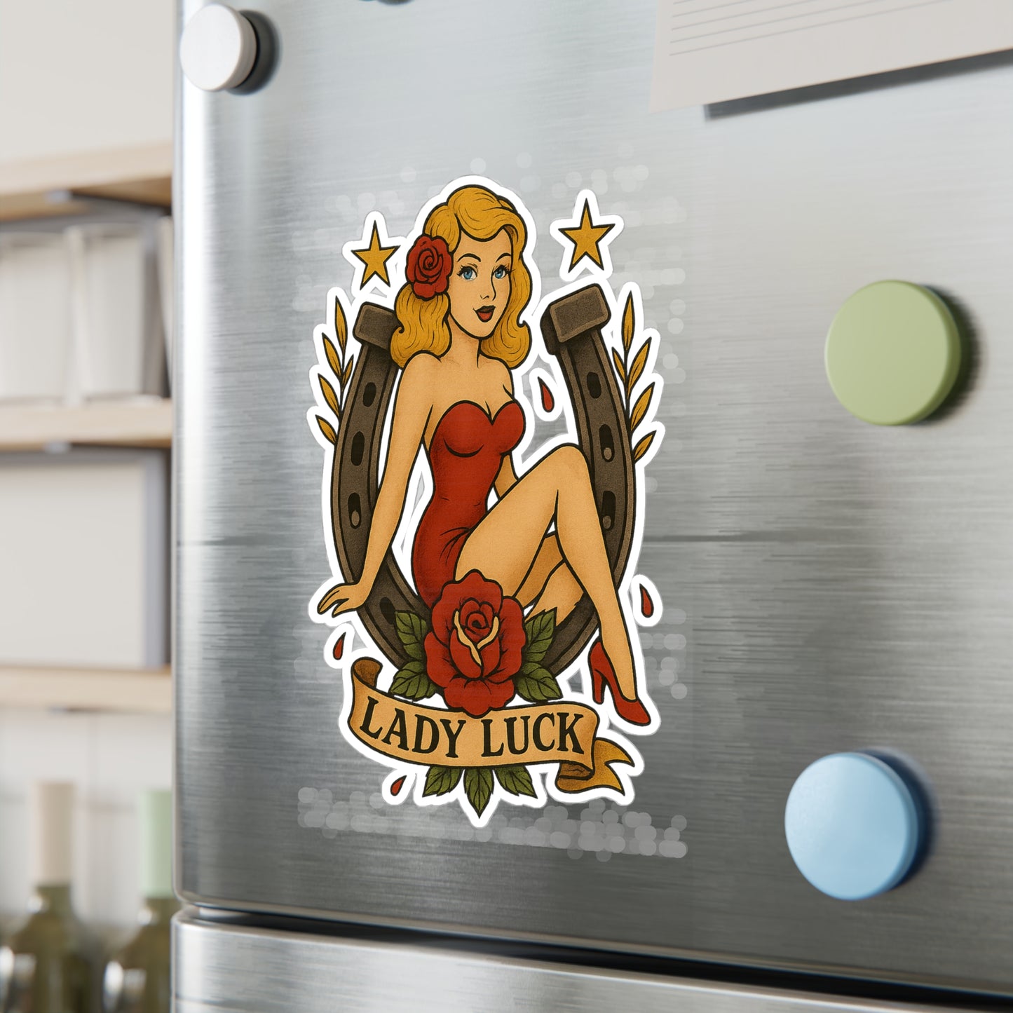 Lady Luck Sticker