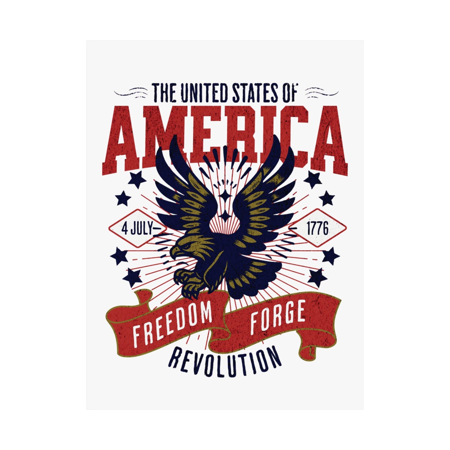 Declaration Matte Vertical Poster