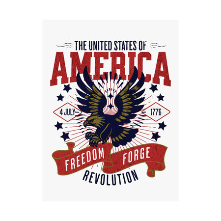 American Made Declaration Matte Vertical Poster - Swag/ Freedom Forge Revolution