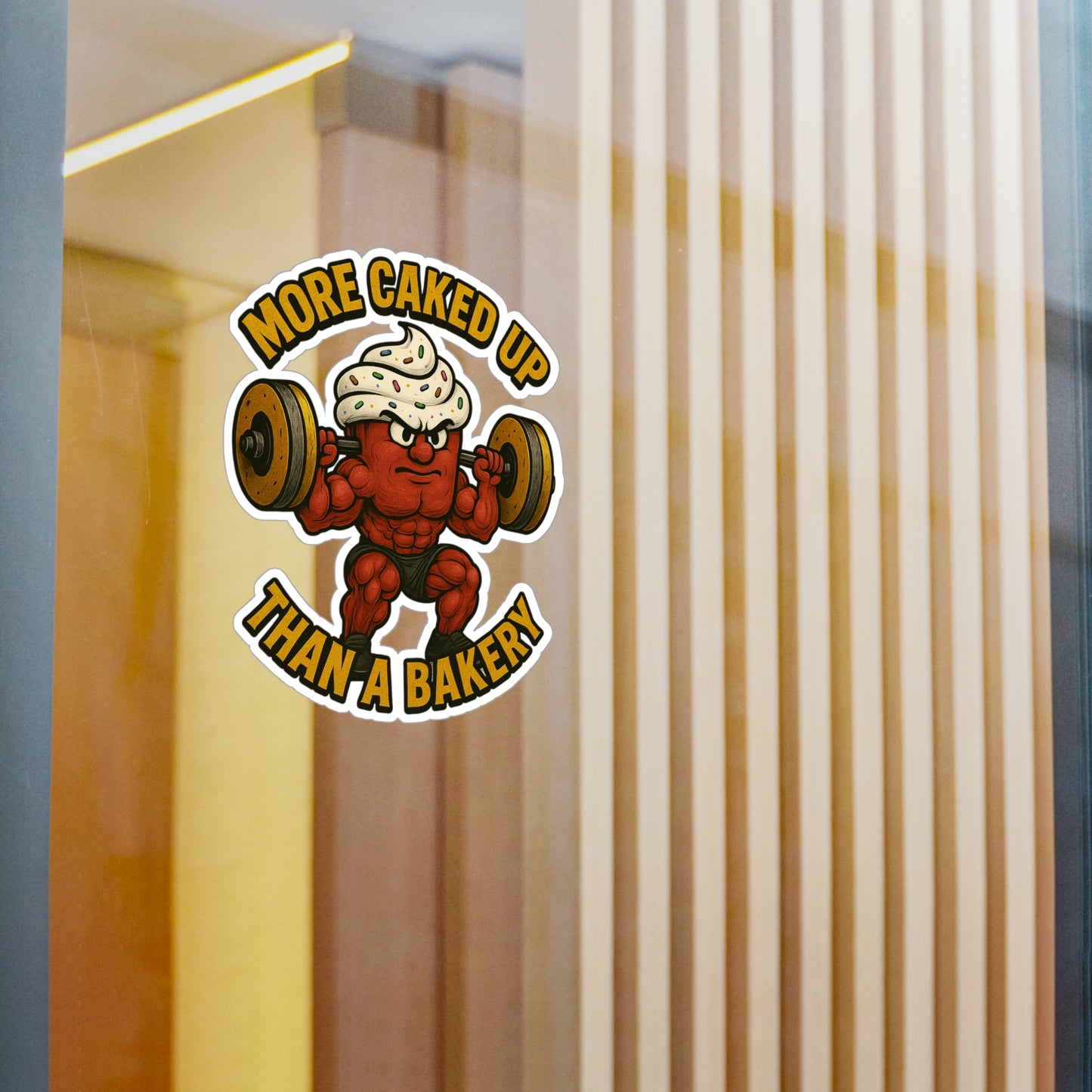 Caked Up Sticker