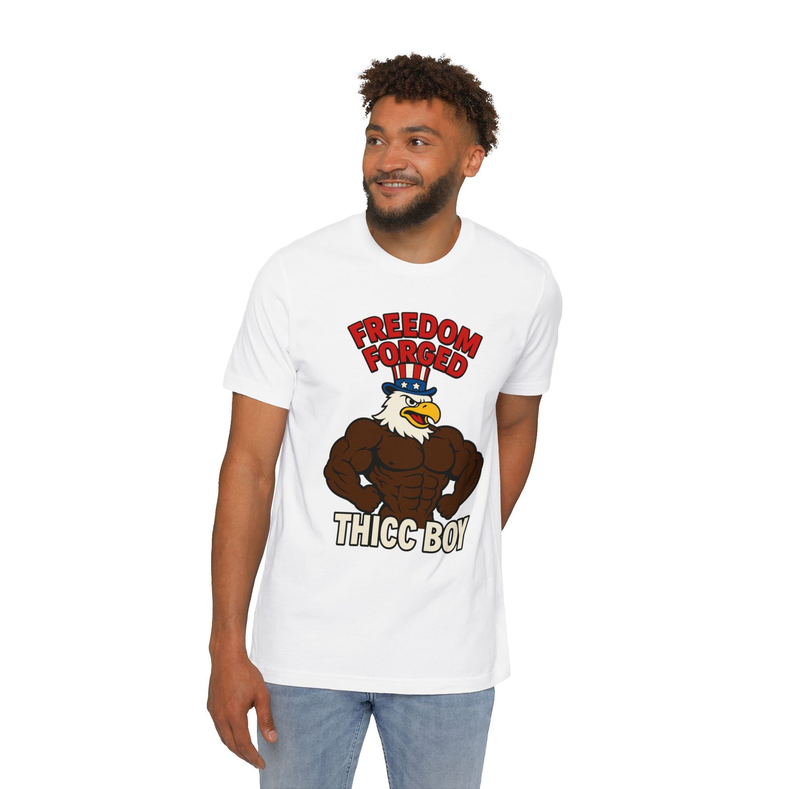 Freedom Forged Thicc Boy T-Shirt