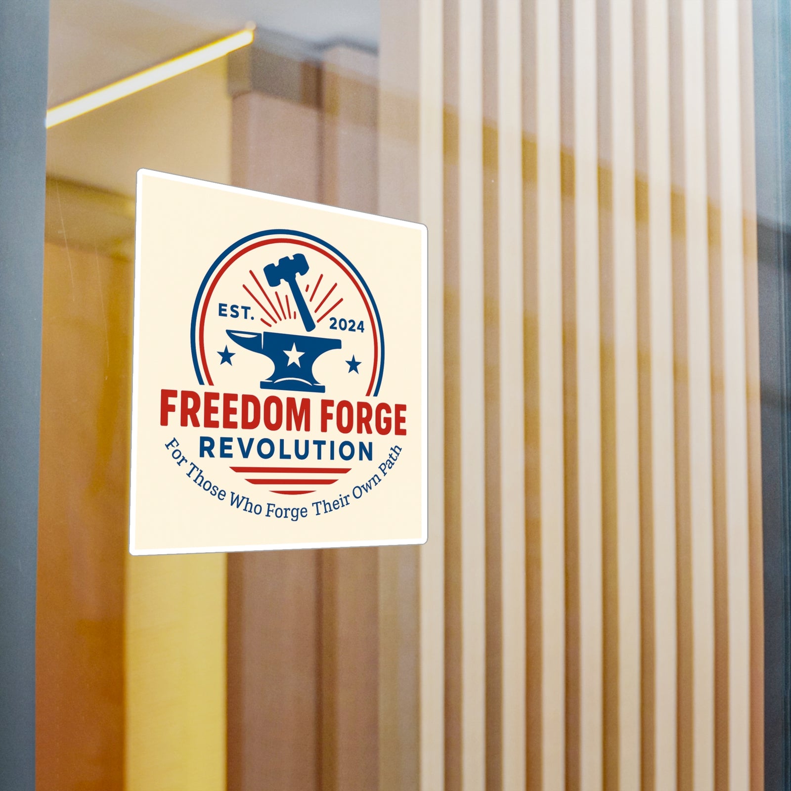 American Made Genesis Rebirth Sticker - Swag/ Freedom Forge Revolution