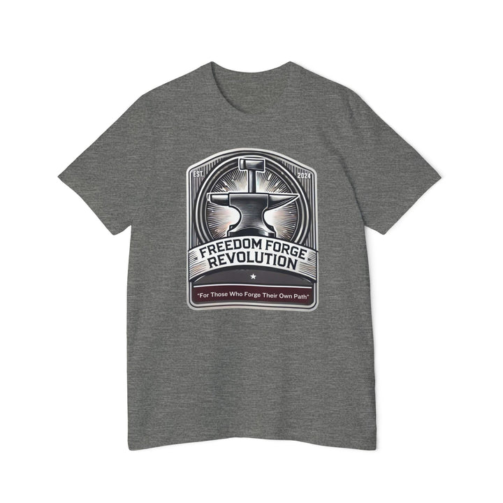 American Made Hammer And Anvil - Unisex T-Shirt/ Freedom Forge Revolution