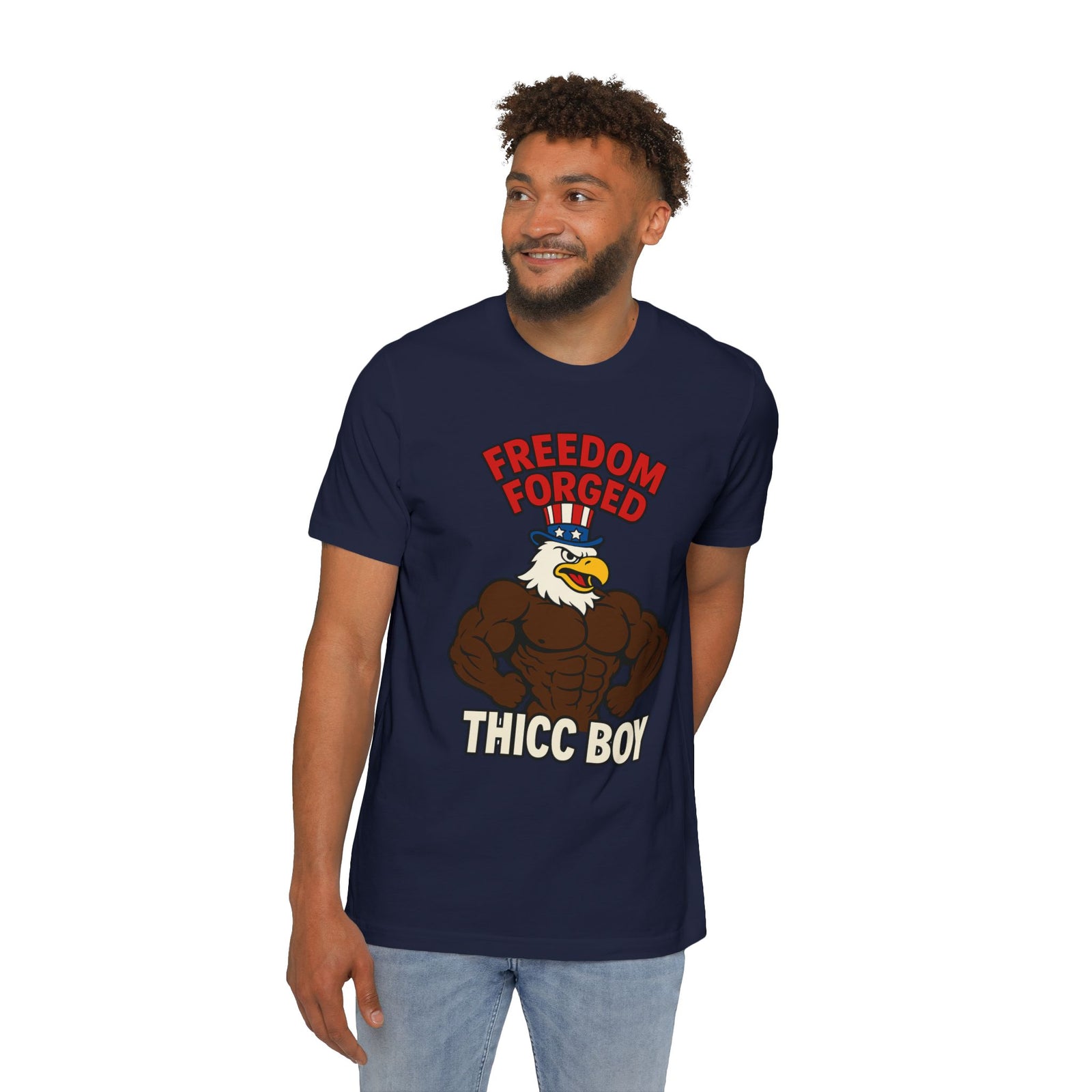 Freedom Forged Thicc Boy T-Shirt
