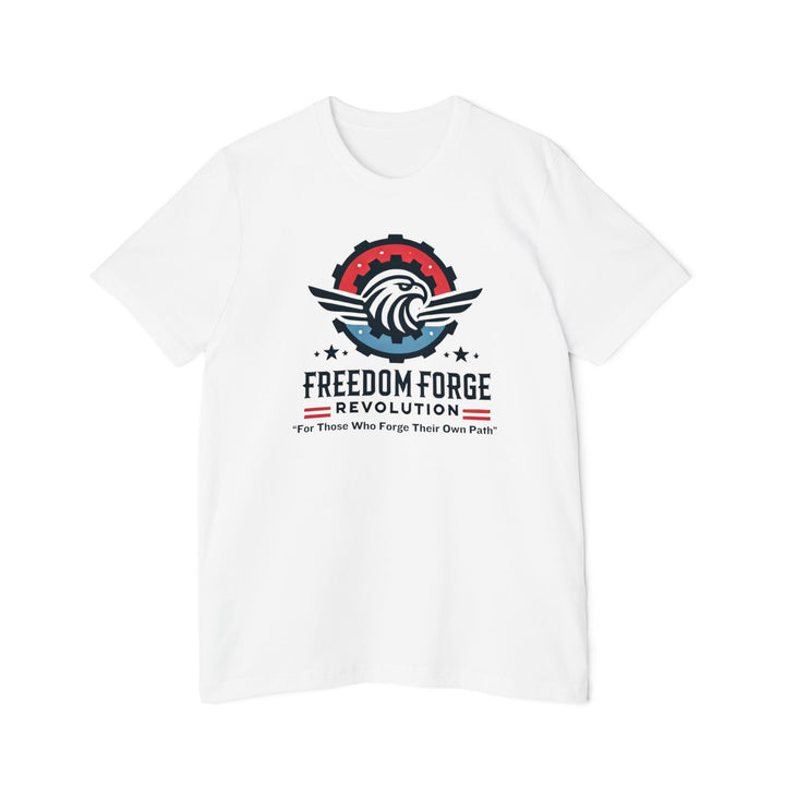 American Made Eagle And Gear - Unisex T-Shirt/ Freedom Forge Revolution