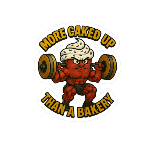 Caked Up Sticker