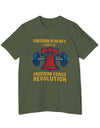 American Made Freedom Is Heavy - Unisex T-Shirt/ Freedom Forge Revolution