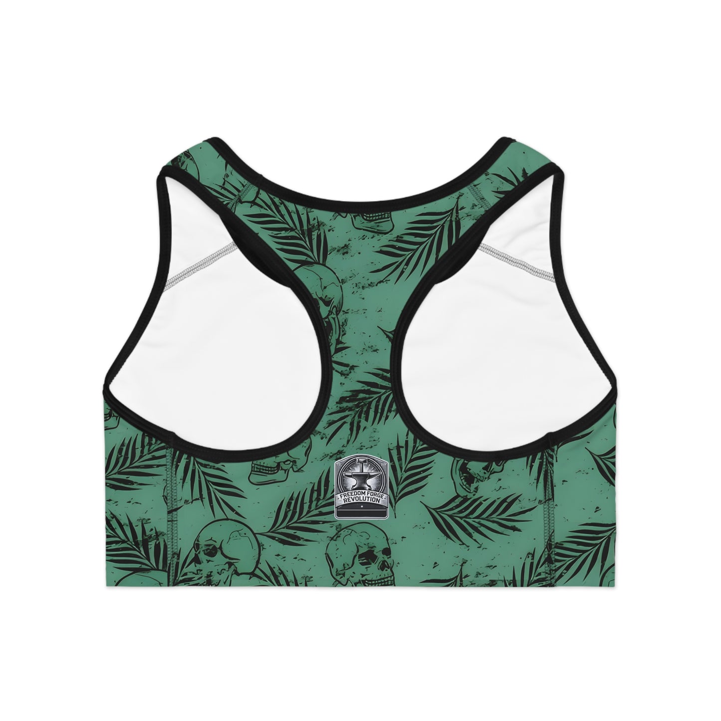 Empowering Graphic Sports Bra - Freedom for Revolution
