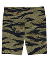 Women's Workout Shorts - Tiger