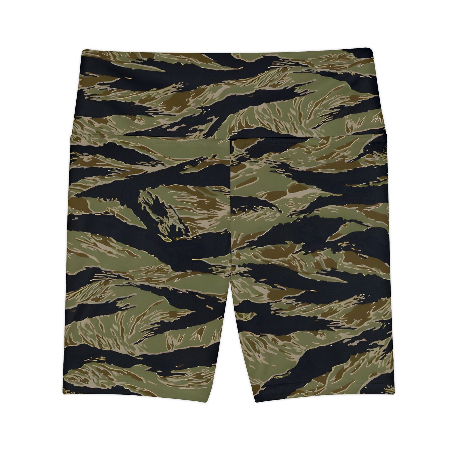 Women's Workout Shorts - Tiger