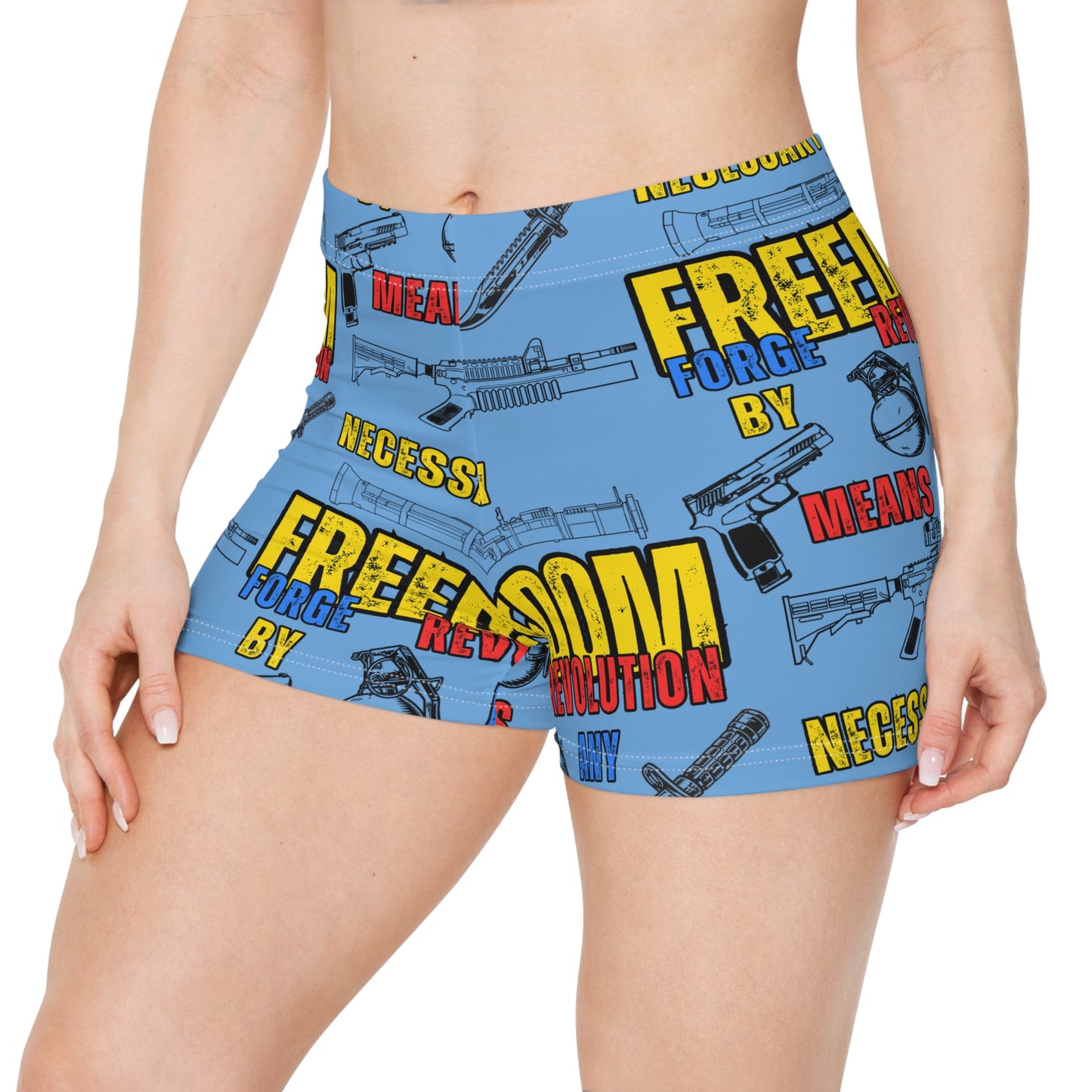 Women's Minimalist Yoga Shorts - By Any Means