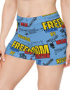 Women's Minimalist Yoga Shorts - By Any Means