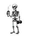 American Made Caffeine And Gainz Sticker - Swag/ Freedom Forge Revolution