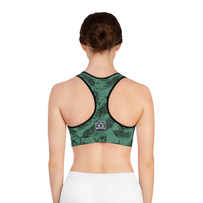 Empowering Graphic Sports Bra - Freedom for Revolution