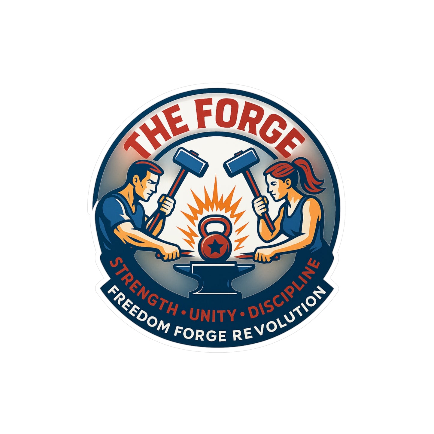 The Forge Sticker