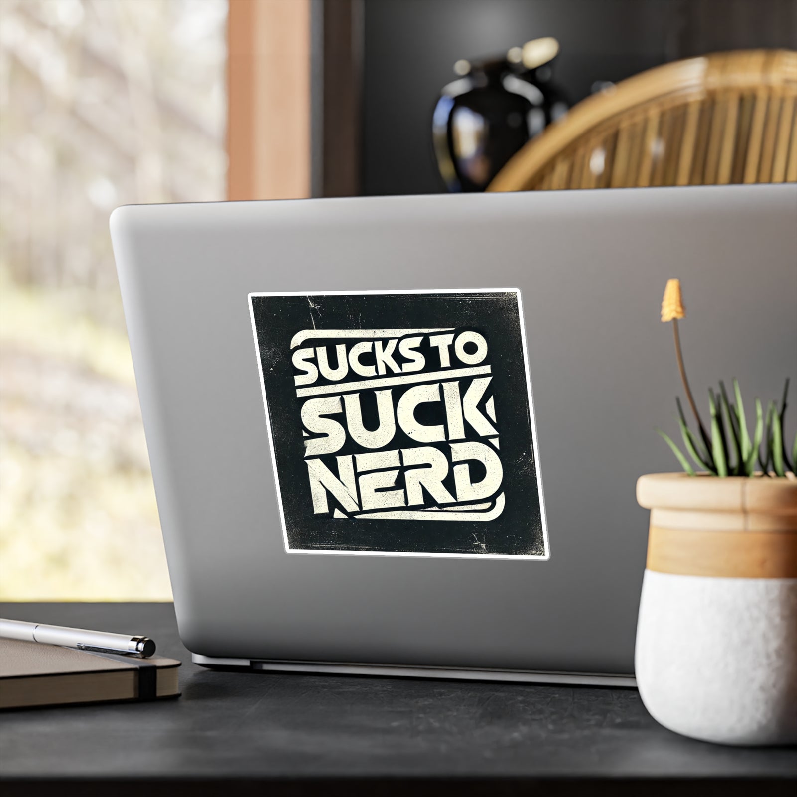 American Made Sucks To Suck Nerd Sticker - Swag/ Freedom Forge Revolution