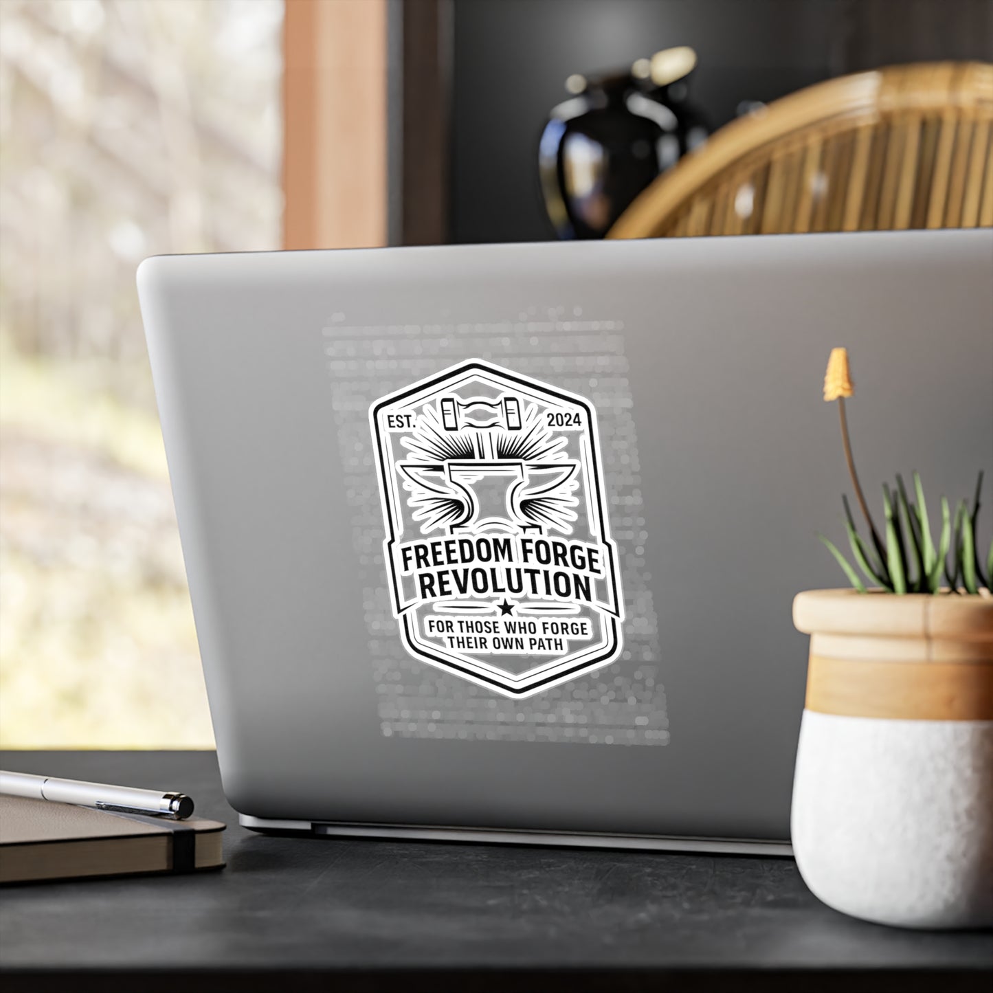 Hammer and Anvil Variant Sticker