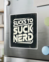 American Made Sucks To Suck Nerd Sticker - Swag/ Freedom Forge Revolution