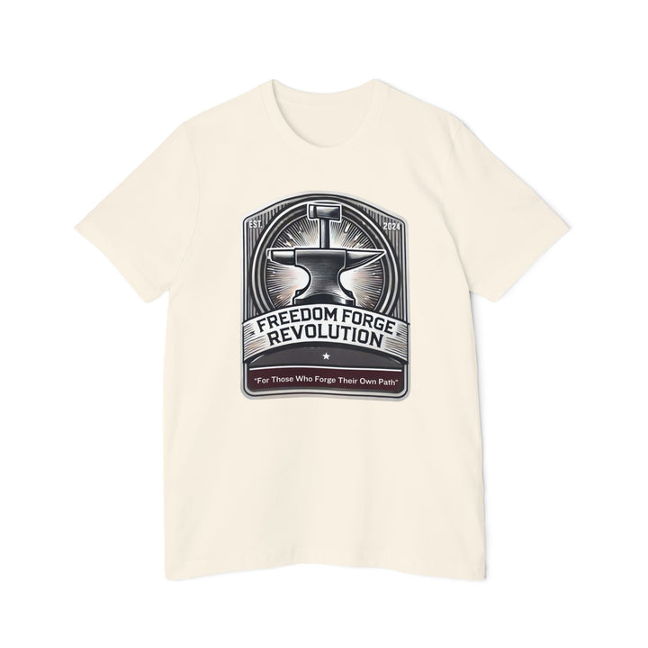 American Made Hammer And Anvil - Unisex T-Shirt/ Freedom Forge Revolution