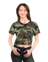 Crop Tee - Camo