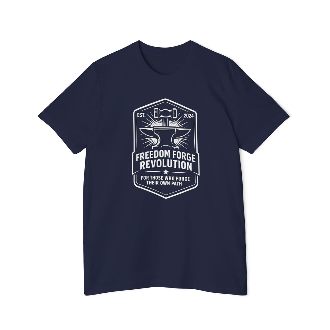 American Made Hammer and Anvil Variant - Unisex T-Shirt/ Freedom Forge Revolution