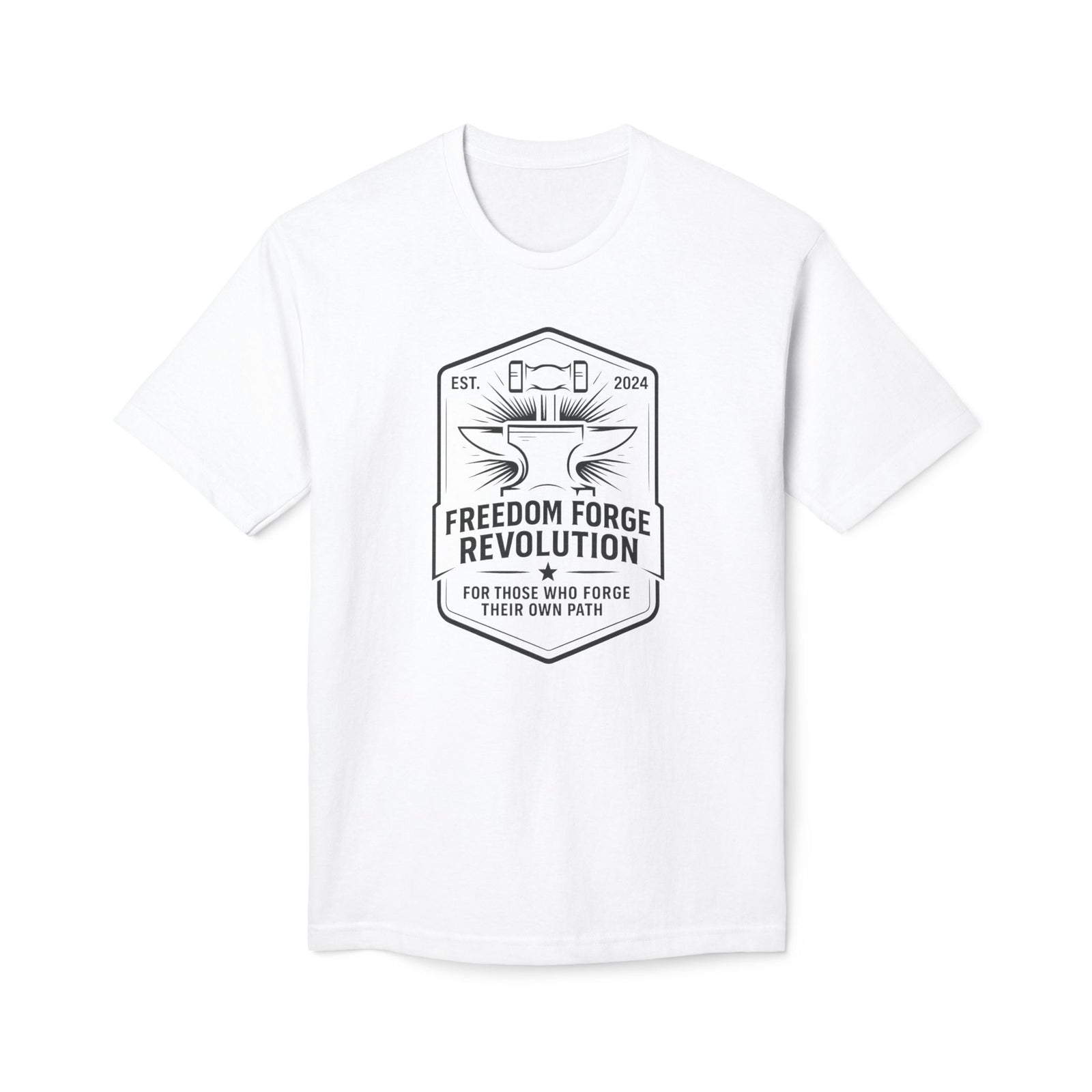 American Made Relaxed Fit Midweight T-shirt - T-Shirt/ Freedom Forge Revolution