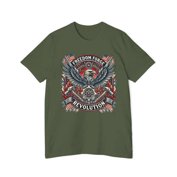American Made Strength, Creation, Patriotism - Unisex T-Shirt/ Freedom Forge Revolution