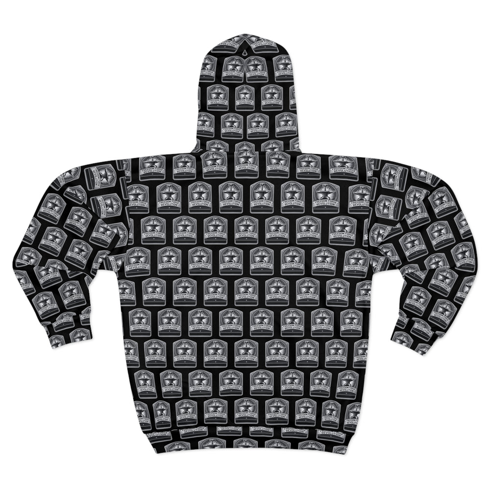 American Made Unisex Zip Hoodie - Freedom Forge Revolution - Hoodies and Pullovers/ Freedom Forge Revolution