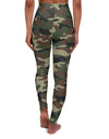 American Made Camo High Waisted Yoga Leggings - All Over Prints/ Freedom Forge Revolution